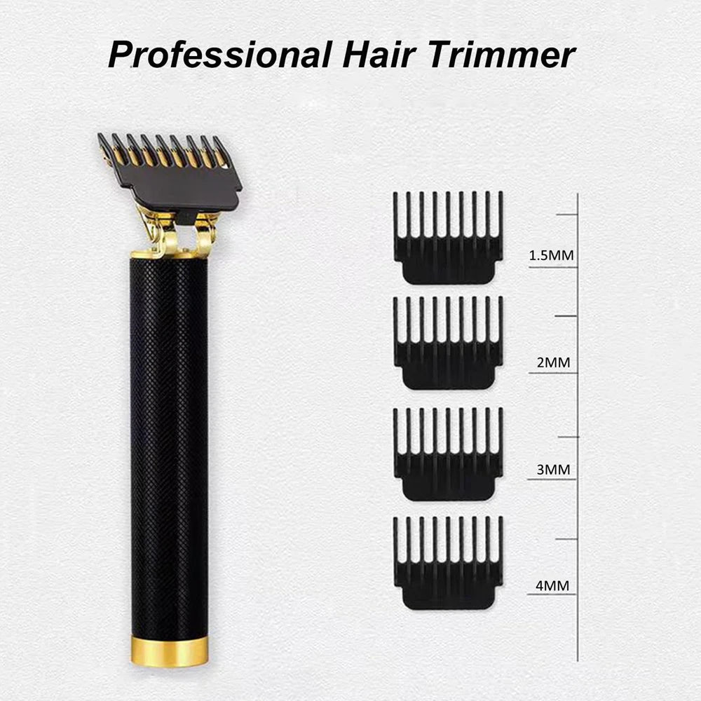 Electric Shaver Rechargeable Hair Trimmer Beard Clipper