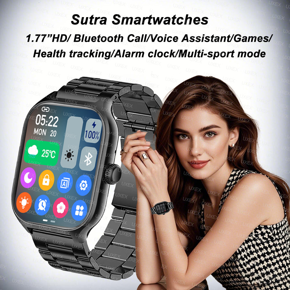 Smart Watch Full Touch Screen Sports Fitness Watch Bluetooth