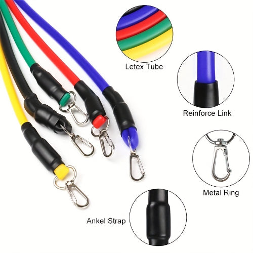 11pcs Resistance Bands Set for Workout
