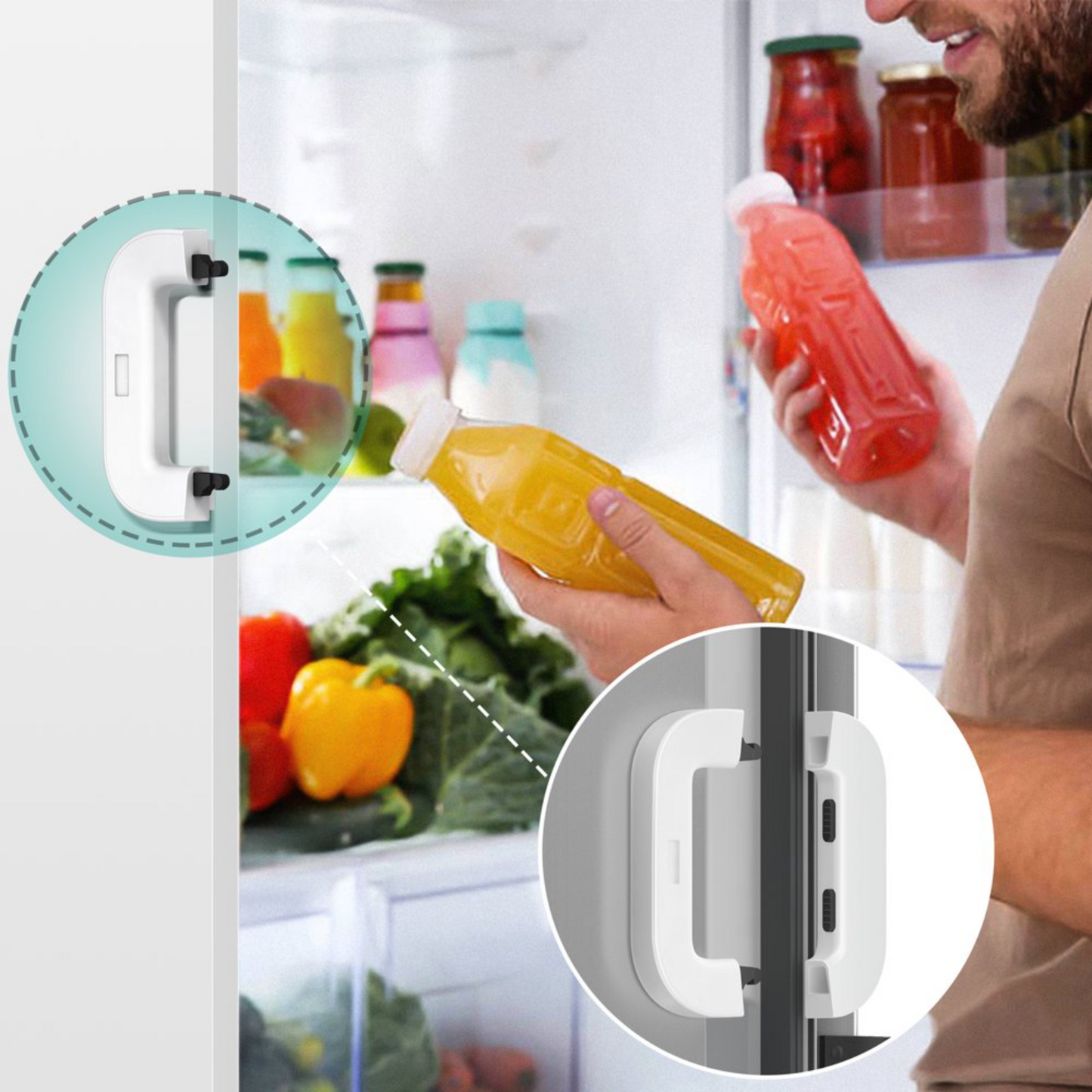 Child Safety Fridge Lock