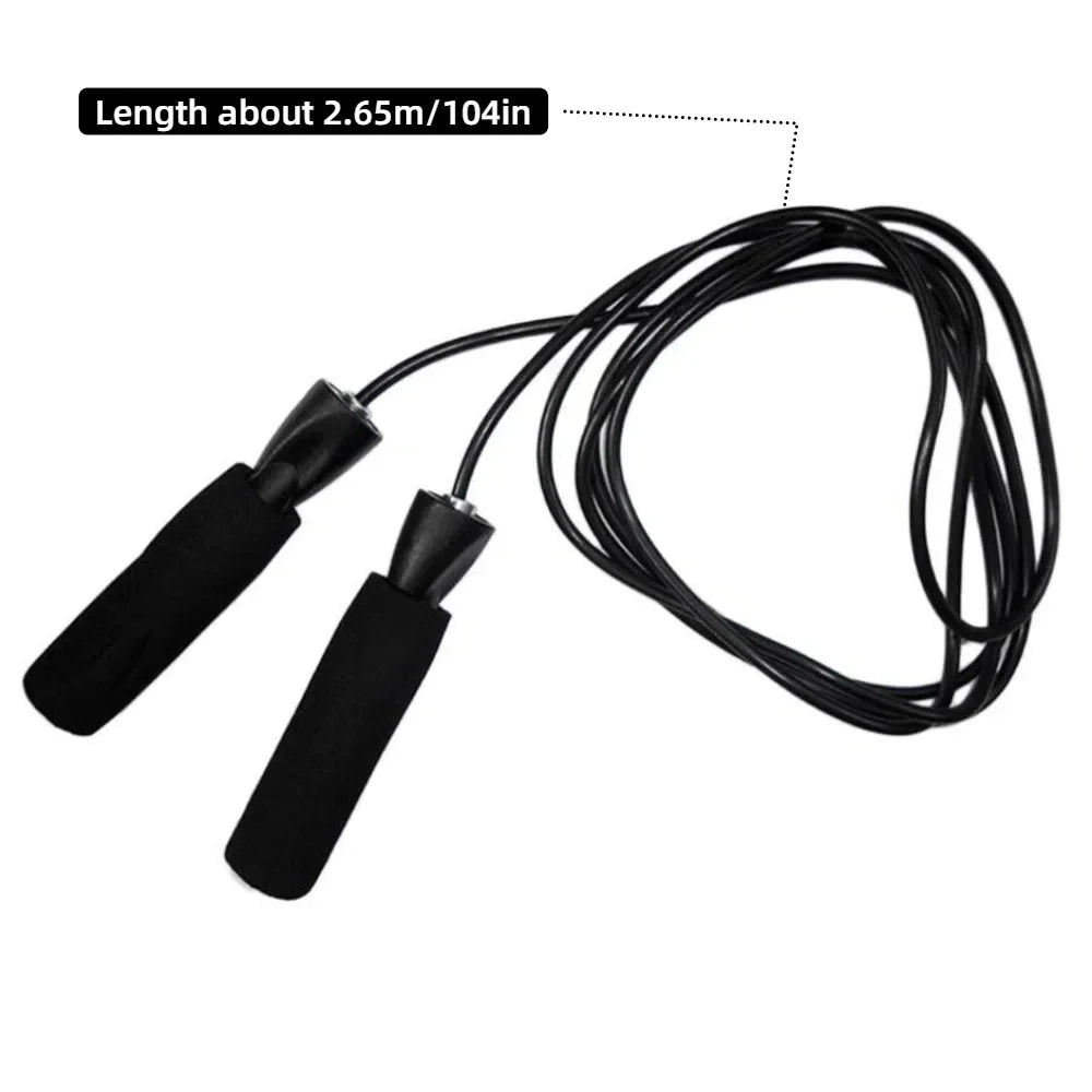 Folding Jumping Rope Foam Handle