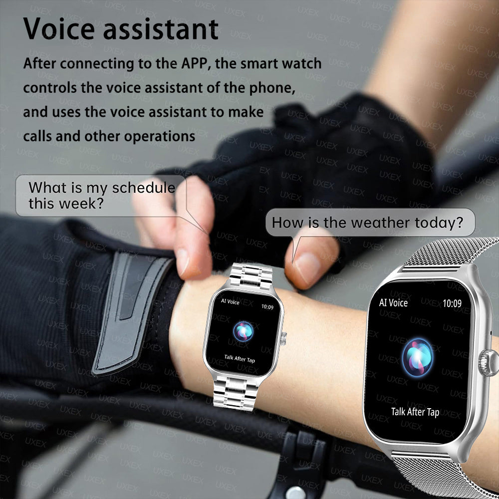 Smart Watch Full Touch Screen Sports Fitness Watch Bluetooth