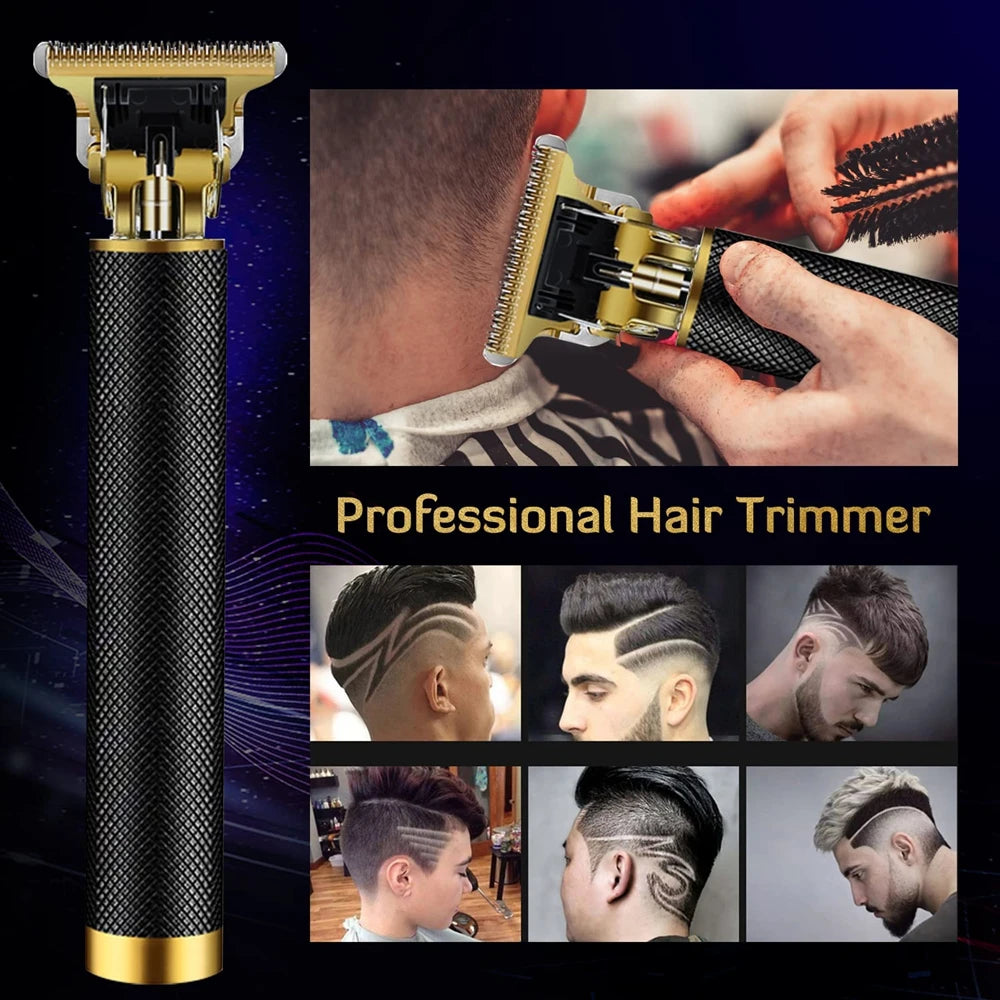 Electric Shaver Rechargeable Hair Trimmer Beard Clipper