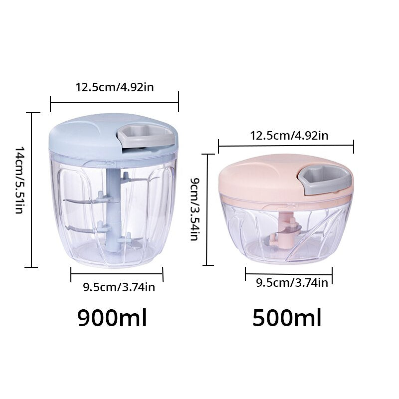 500ML/900ML Household Kitchen Chopper