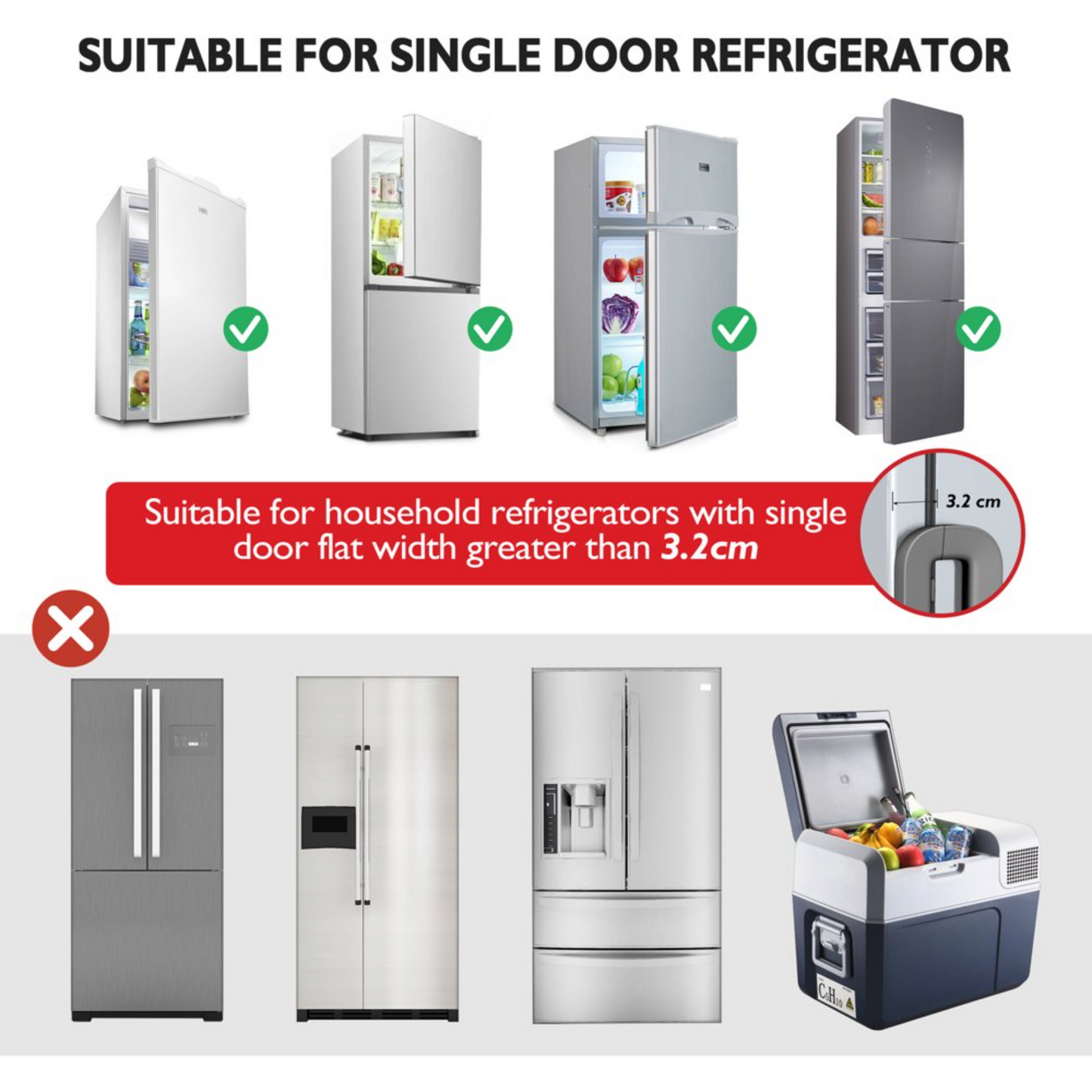 Child Safety Fridge Lock