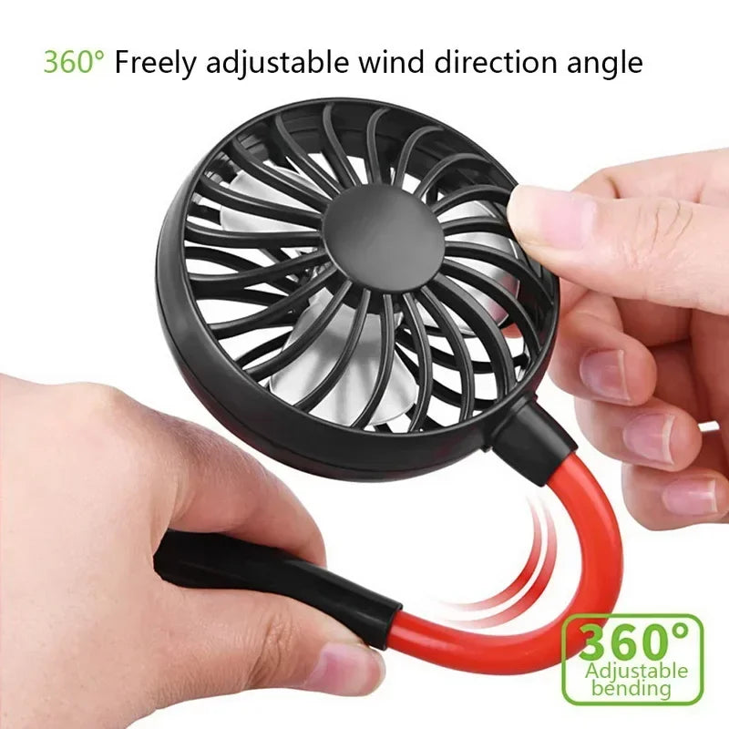 Mini Usb Handsfree Neck Fan