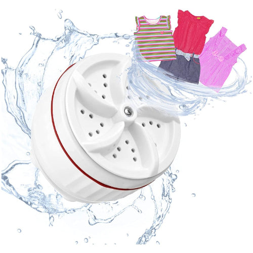Mini Washing Machine Portable USB Ultrasonic Washer Machine 30 MINS Timing