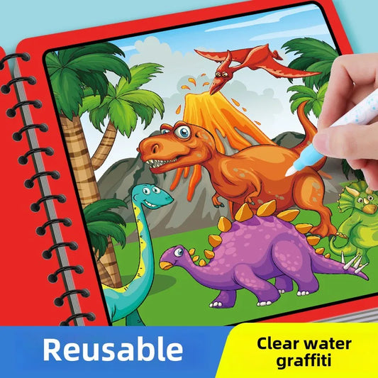 Magic Water Drawing Book Reusable