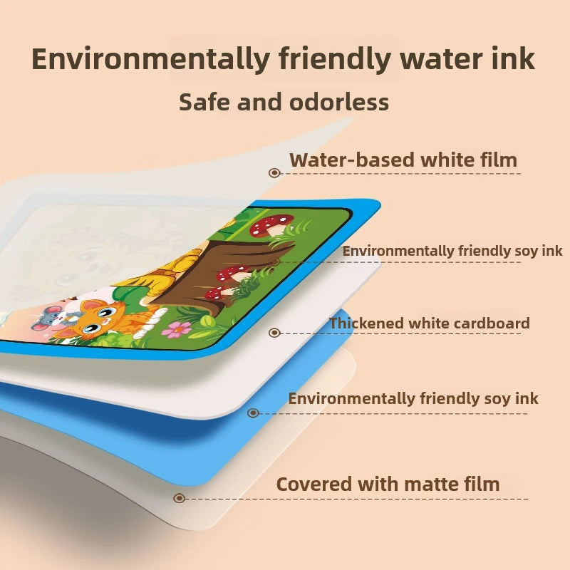 Magic Water Drawing Book Reusable